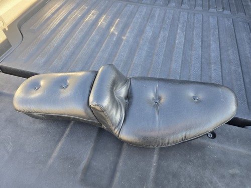 1980 Mustang Harley Davidson Ironhead Sportster 2 Up Full Seat Fits 1957 - 1980