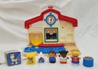 VTG Fisher Price Little People ABC Surprise School Learning Play Toy Set Figures