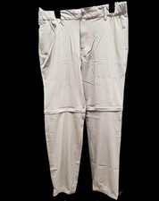 Gerry Men's Relaxed Fit Convertible Pants, Green/Tan, Size 32X32 2 Pairs 