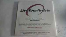 Various - Live Tour Artists 2003-2004 Theatre & Festival Roster, (CD)