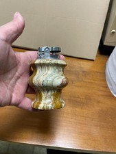 Accendino da tavolo vintage in ONICE _ altezza cm 10