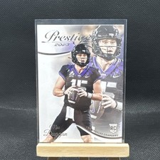 2023 Panini Prestige #362 Max Duggan RC - Los Angeles Chargers