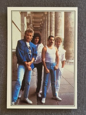 QUEEN Aufkleber Panini SMASH HITS 85 - Sticker Nr. 17 ungeklebt & super Zustand!