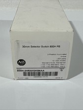 Allen Bradley 800H-2HRAH2KB6AA 30mm Selector Switch 800H PB Amber