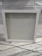 11”x11”x2” Wood Frame Shadow Box Hanging Wall Display Case NEW