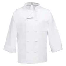 FAME (A DELTA PLUS GROUP COMPANY) 81988 Chef Coat, 10 Button, White, C10F, L/S,