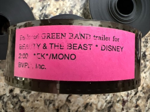 Disney’s Beauty And The Beast Theatrical Movie Trailer on 35mm Film