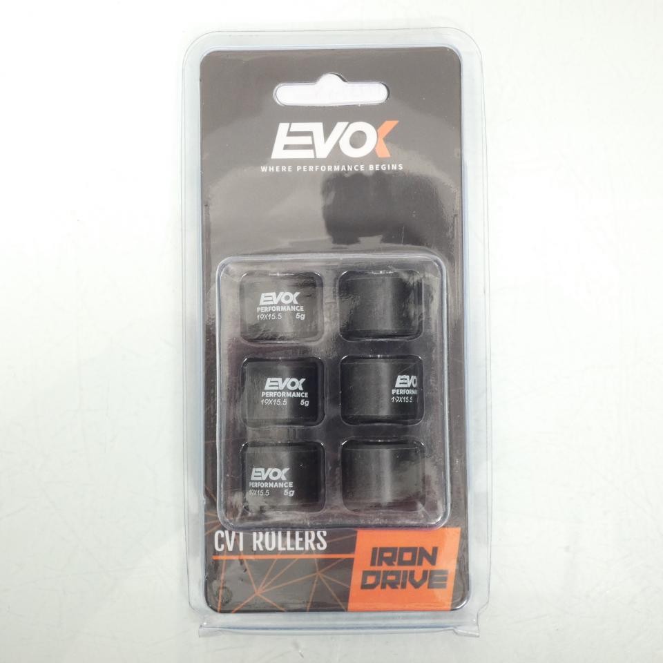 Galet de variateur EVOK haute précision en nylon renforcé pour Gilera 50