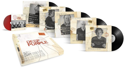 Deep Purple Turning To Crime 5 Vinyl 12'' Box Set & DVD new sealed 2021 EARMUSIC