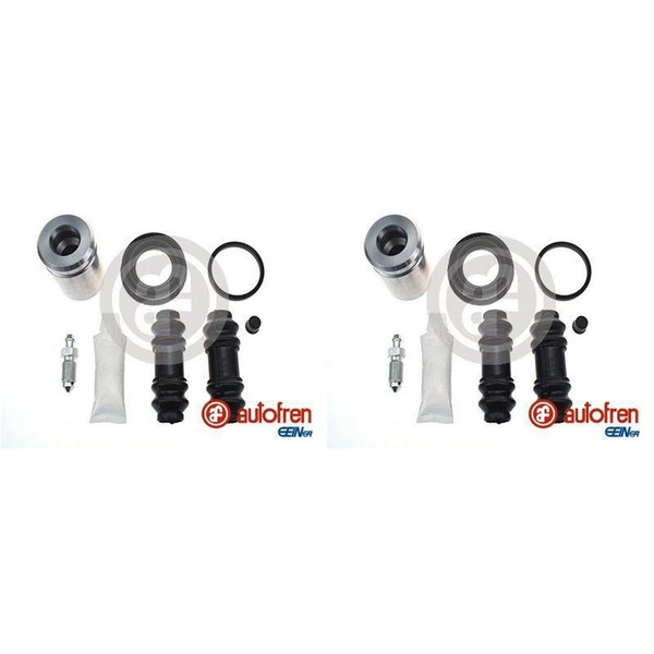 2X Autofren Bremssattel RAPARATUR-SATZ Hinten Passend FüR Chrysler Pt-image