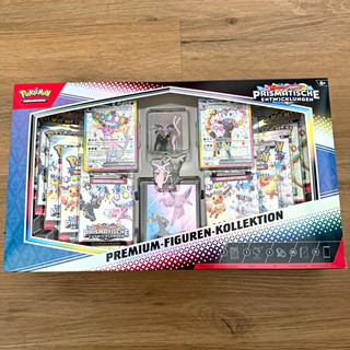 Pokémon TCG Prismatische Entwicklungen Premium Figuren Kollektion DE (GEÖFFNET!)