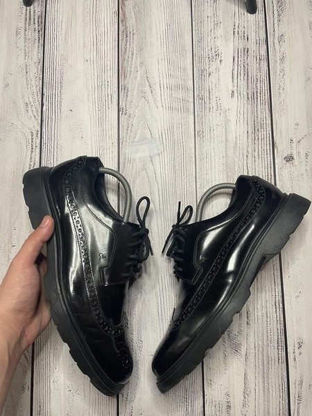 Men Hogan Heels Black 41