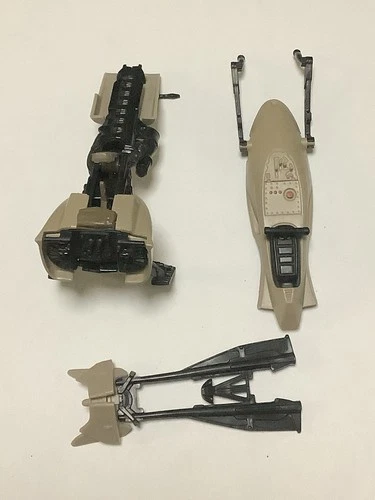 1983 Star Wars Speeder Bike Left & Right Handle Bars ROTJ Parts Kenner