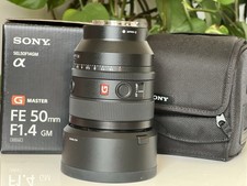 Sony FE 50mm F1.4 GM (SEL50F14GM) in mint condition - boxed.