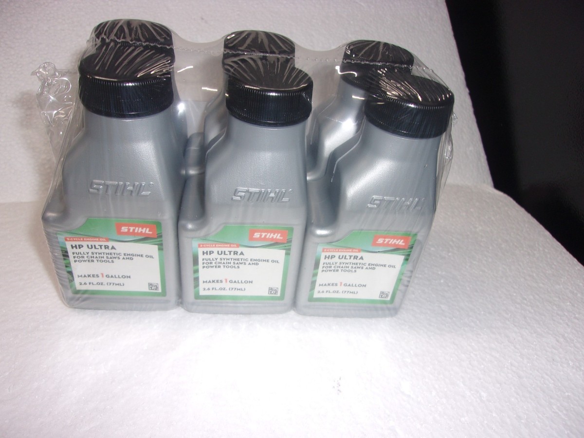 Stihl Synthetic Oil 50:1 (6 Pack) HP Ultra 2-Cycle 1 Bottle 2.6 oz