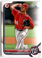 2022 Bowman Prospects 1st Bowman Andry Lara Washington Nationals #BP-70