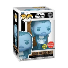 Funko Star Wars Qui-Gon Jinn Force Ghost Exclusive Pop Vinyl Figure 778