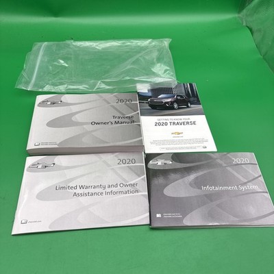 2020 CHEVROLET TRAVERSE Owners Manual Assistance Info Infotainment System Case