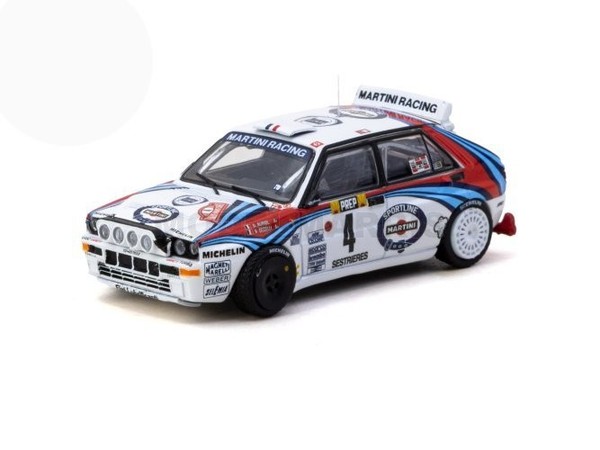 Tarmac T64-049-92MCR04 Lancia - Delta HF Ungeschnitten Evolution Martini ( Night-image