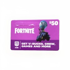 Epic Games Fortnite $50 Prepaid Gaming Card Multi-Plattform Spiel(e) 