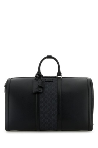 GUCCI Large Black GG Duffle Bag New And Authentic