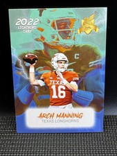 2022 Lighting Card Arch manning #16 Texas Longhorns Quarterback College Phenom