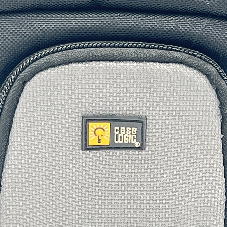 Case Logic SLR Zoom Camera Holster Bag SLRC-1Z Black/Gray/Orange - Image 2 of 4