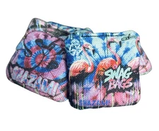 Mini Cornhole Bags By: Swag bags Cornhole 4” X 4” High Quality! Shazam Flamingo