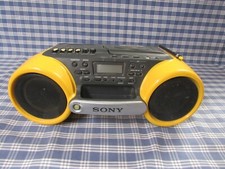 Sony CFD-980 Radio CD Cassette Boombox Parts or Repair FAST FREE SHIPPING.