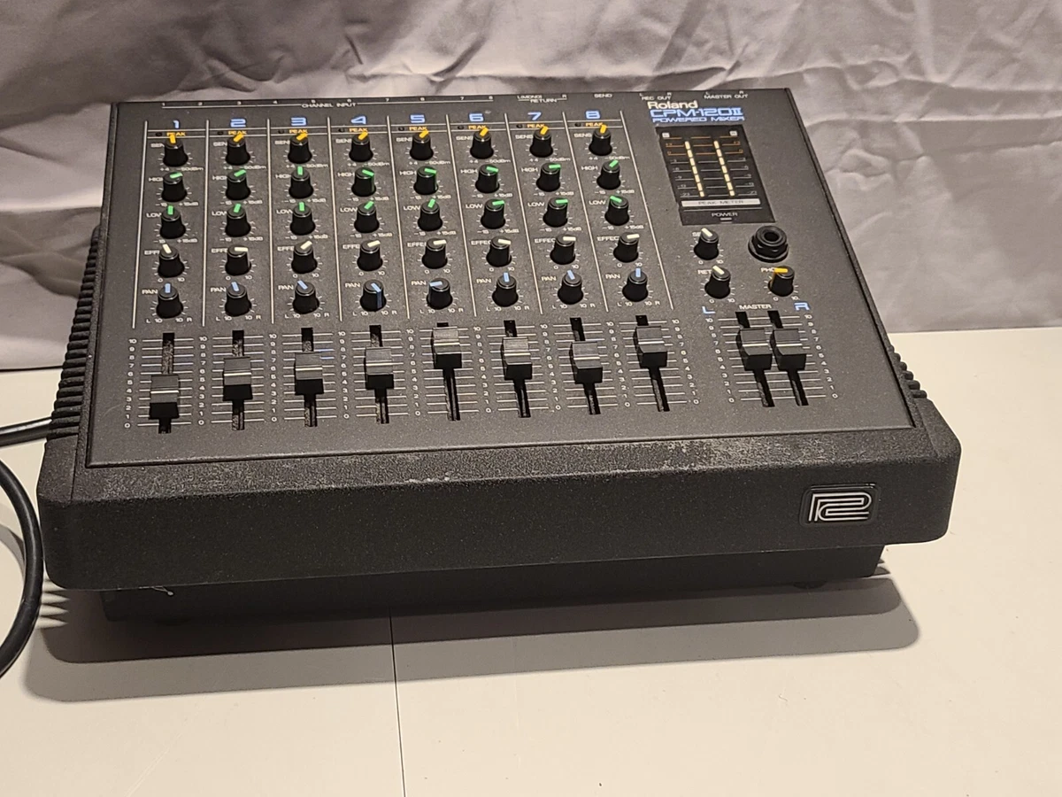 ローランド CPM-120Ⅱ powered mixer ケース付 ローランド ROLAND CPM120 II パワードミキサー