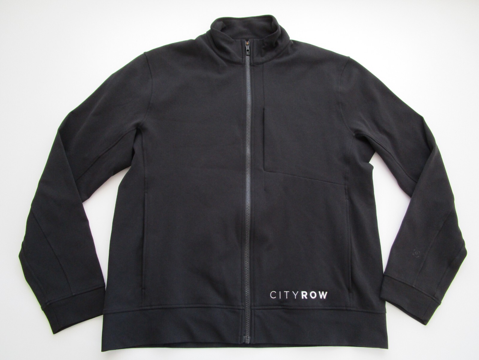 FILA Giacca uomo XL Lululemon soggiorno full zip nera City Row