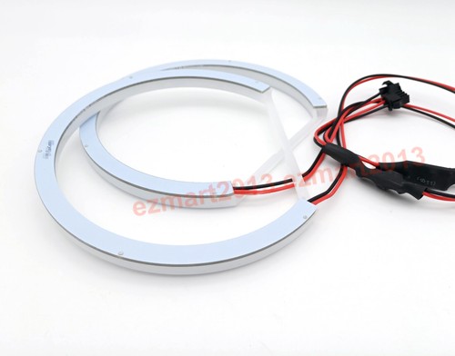 2pcs cotton LED halo ring for motorbike car Headlight fog light angel eye DRL - Bild 119 von 158