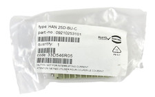 Harting HAN 25D-BU-C Connector 09210253101 - New