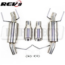 Rev9 For Mustang 11-14 V6 2.5 Rev9 Dual Axle Back Flowmaxx Exhaust Kit Cb-1024
