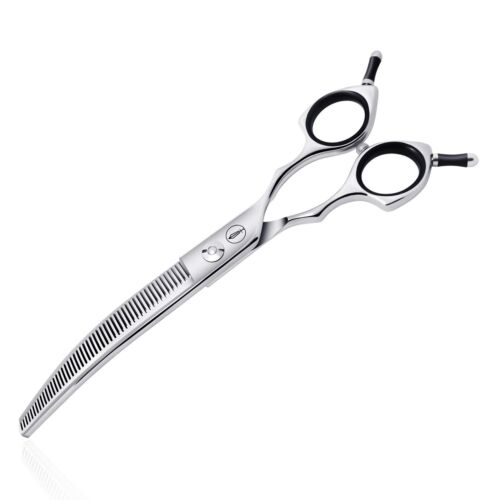 Curved Thinning Shears for Dogs,Curved Dog Thinning Shears for Grooming,Cat C...