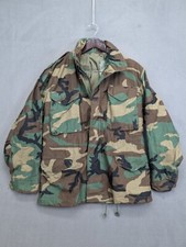 USGI Army Woodland M-65 Cold Weather Field Jacket - Small Regular