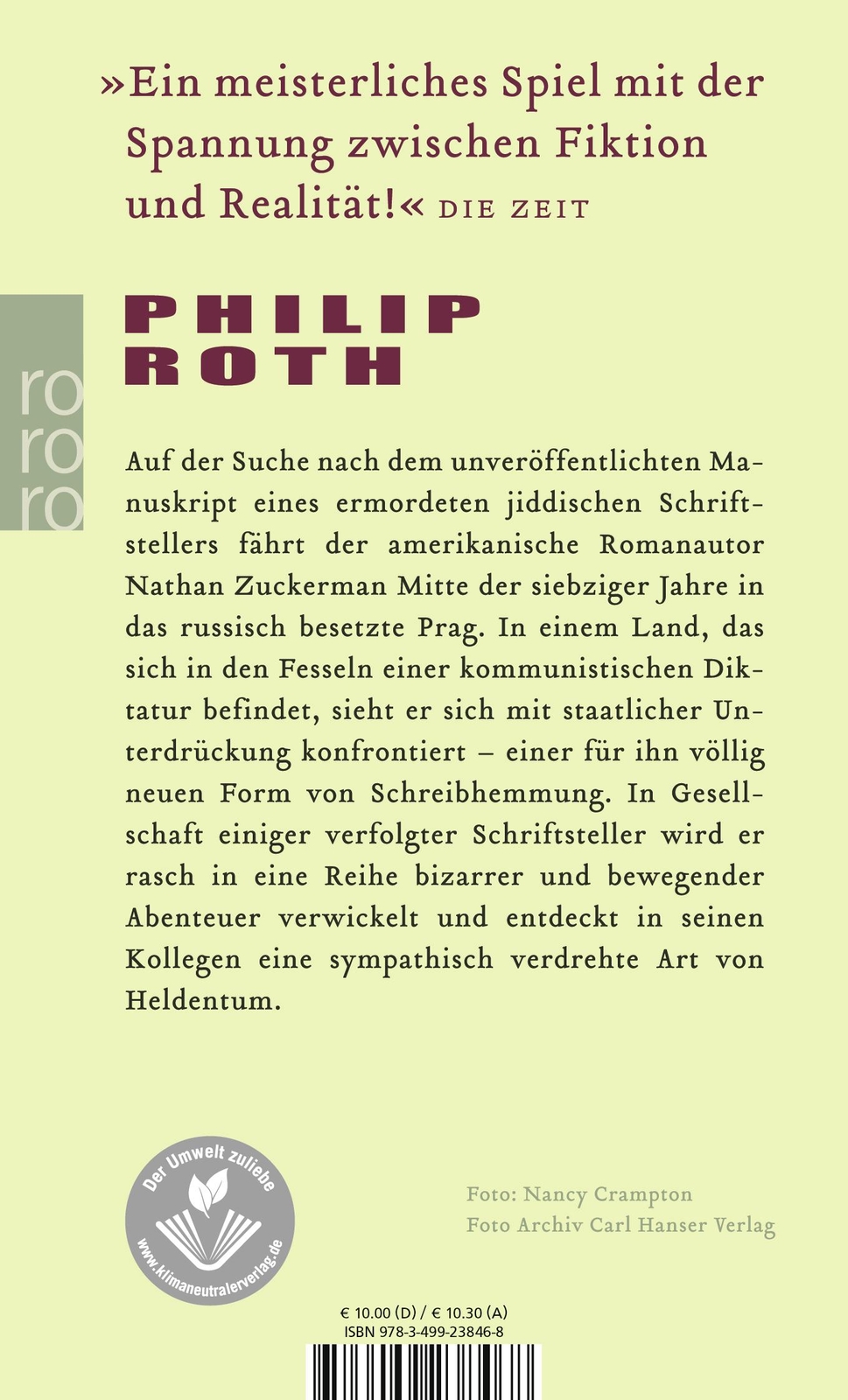 Thumbnail - Die Prager Orgie, Philip Roth