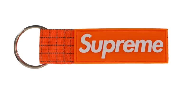 Porte clés Supreme Ripstop Woodland Orange OS SS24 NEUF AVEC ÉTIQUETTE LIVRAISON GRATUITE !