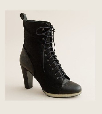 j crew lace up boots
