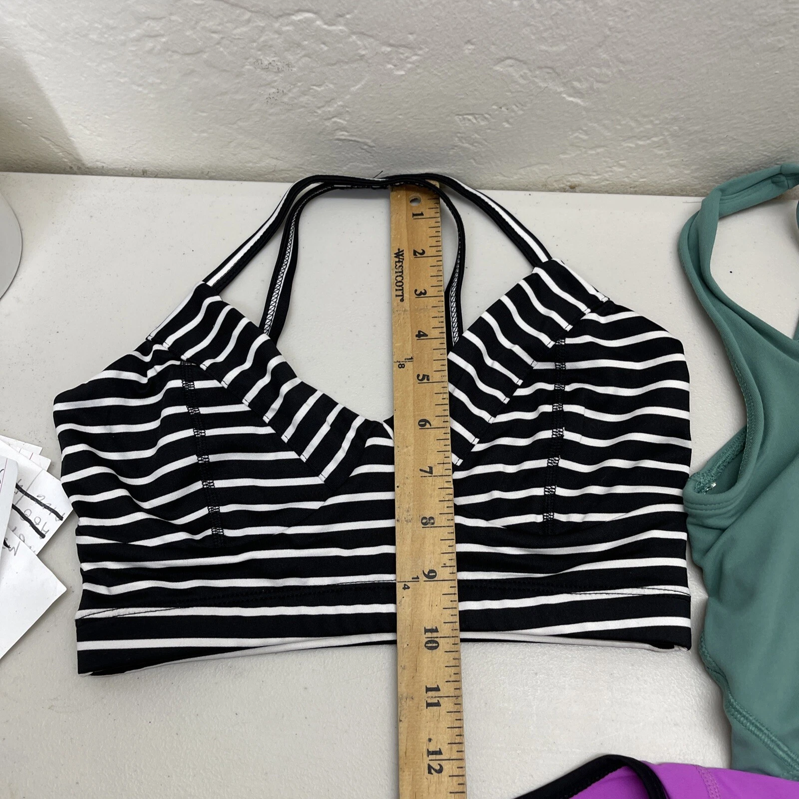 yogalicious sport lot of 4 items tank-bra