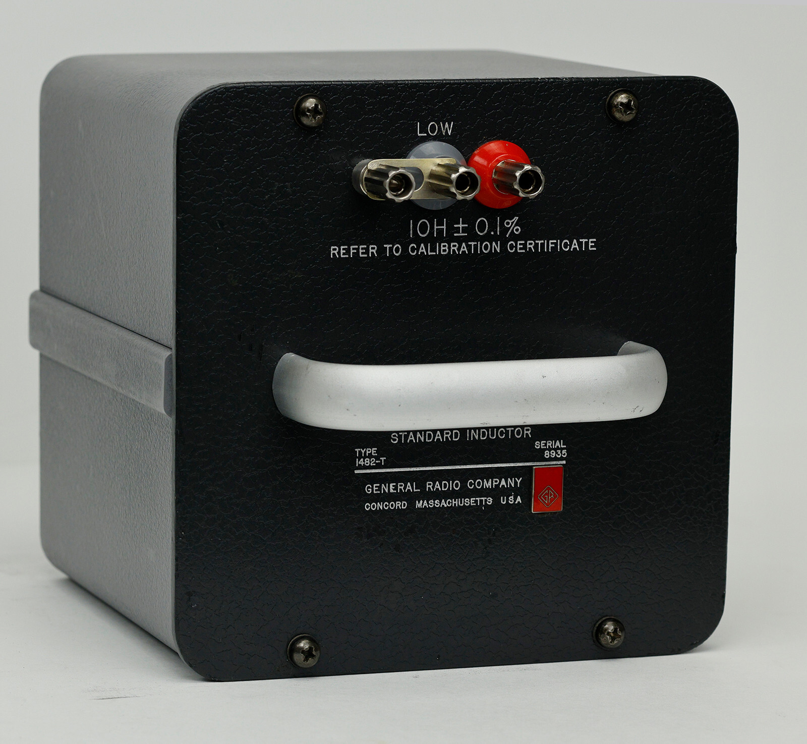 GR General Radio, GenRad IET Labs 1482-T Standard Inductor 10H 1482T 0.1%