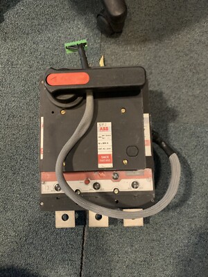 Gebrauchte ABB Sace SM3 800. MCCB Schaltschalter. 