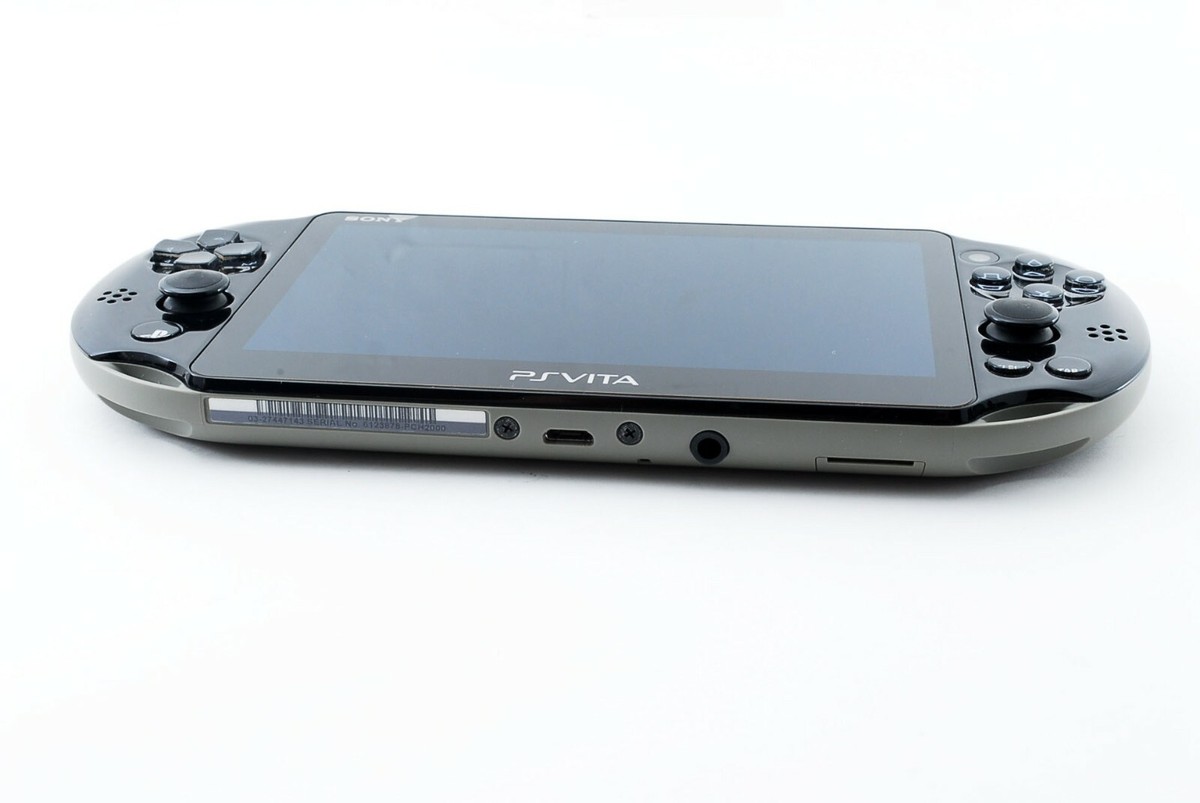 Sony PS Vita Khaki Black Slim Playstation PCH-2000 w/ Charger | eBay