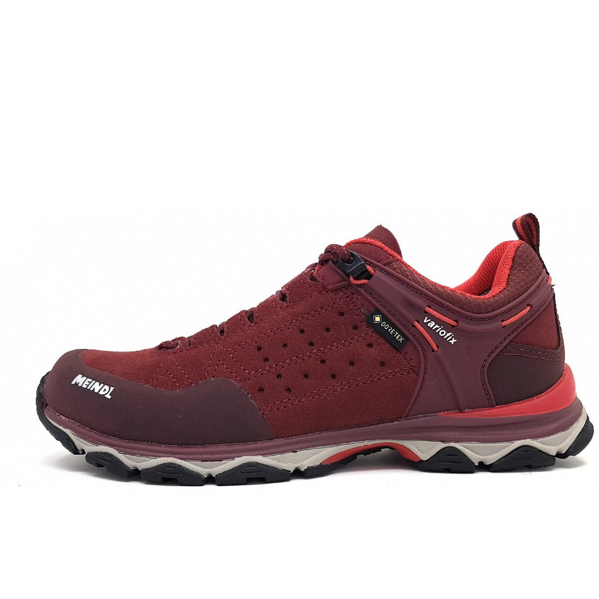 Женская походная обувь Meindl Ontario Lady GTX красного цвета 40590₽