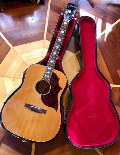 JD MINDFREAK 100% ORIG. VINTAGE 1973-75 GIBSON SJ ACOUSTIC DELUXE GUITAR H. CASE