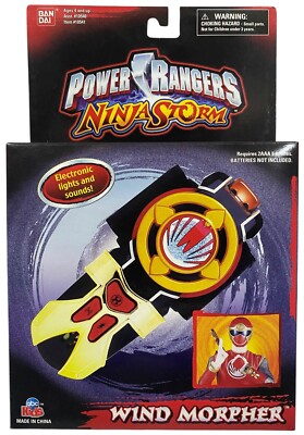 Power Rangers Ninja Storm Wind Morpher NEW Vintage 2003 Bandai