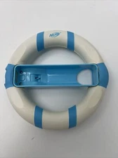 Nerf Blue / White Foam Steering Racing Wheel Controller Grip for Nintendo Wii