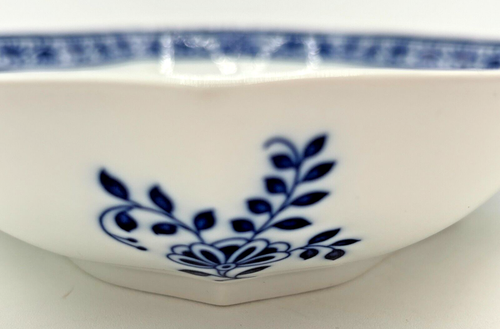 Hutschenreuther Serving Bowl Dish Blue Onion Design Scalloped Rim Germany VTG - Picture 13 of 22