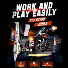 GT730 4G Graphics Card GDDR3 Home Office Entertainment HD Display Interface US