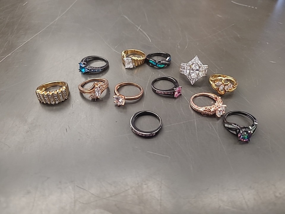 COSTUME JEWELRY Ring Lot eBay